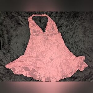 Victoria Secret Halter Lace Chemise